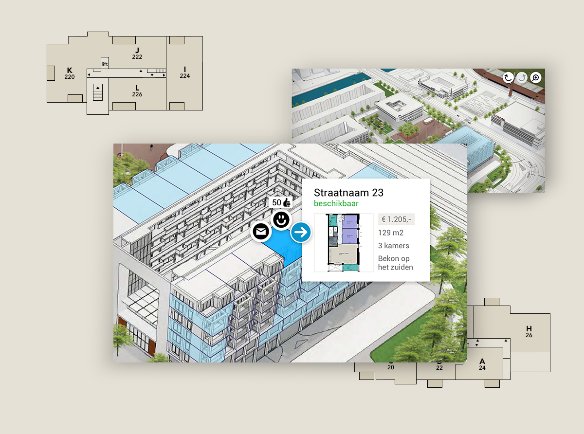 Detail woningzoeker Bouwinvest projectwebsite - madebyQ.nl