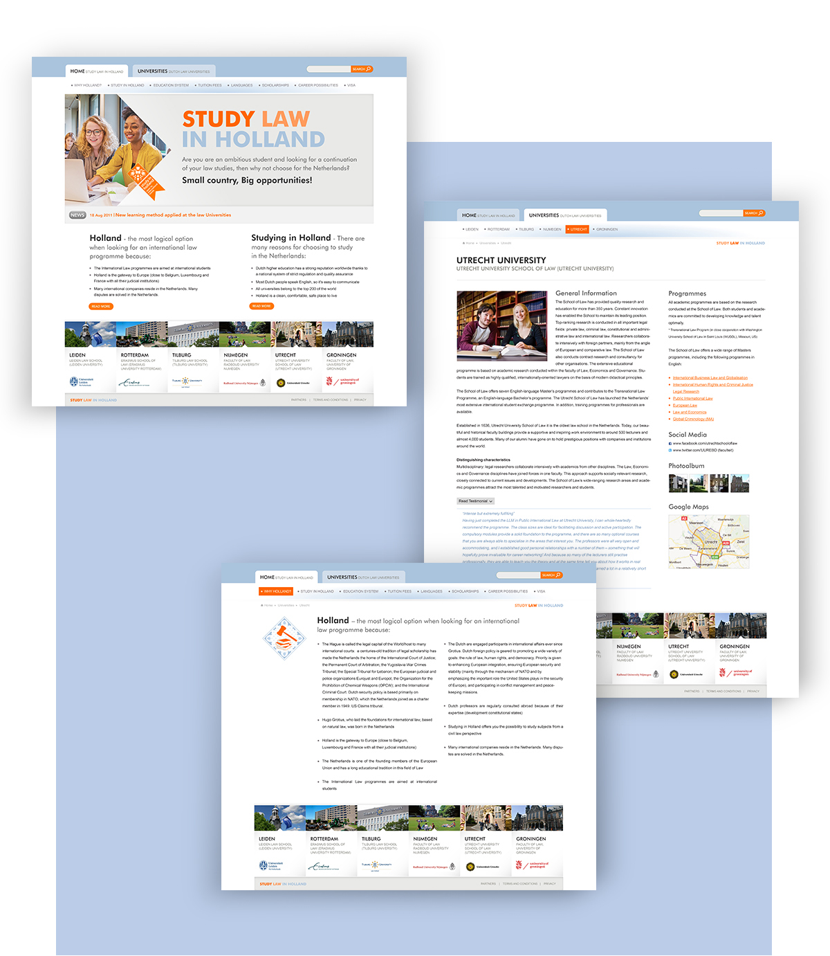 De website SLiH - madebyQ.nl