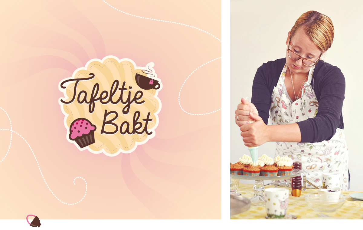 Logo Tafeltjebakt - madebyQ.nl